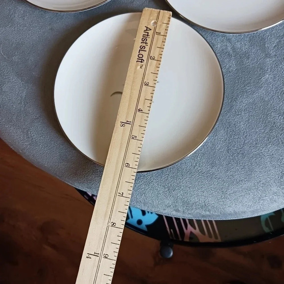 Vintage franciscan fine china carmel set of 4 small plate 6/1.4 - Picture 5 of 6